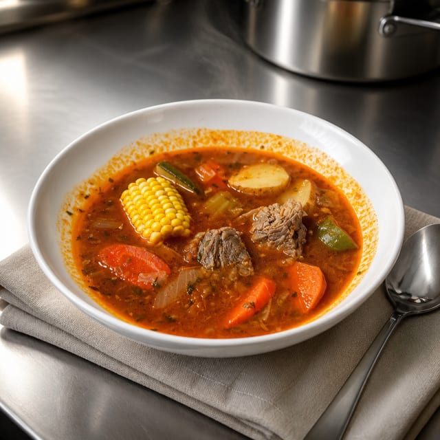Caldo De Res.