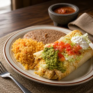 6 Chimichangas