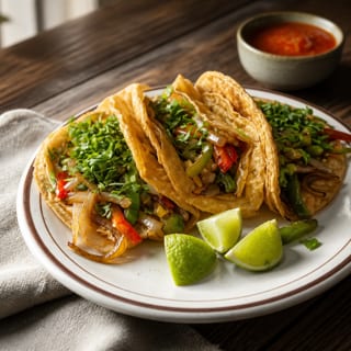 Dinner Veggie Tacos Carbon