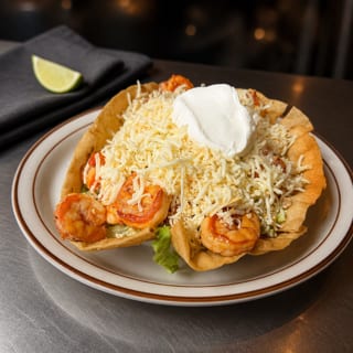 Grilled Shrimp Taco Salad