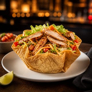 Grilled Chicken Taco Salad