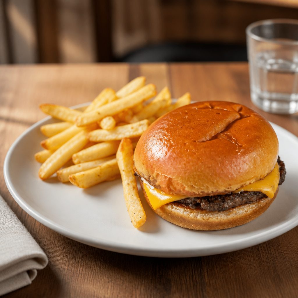 Little James Cheeseburger.