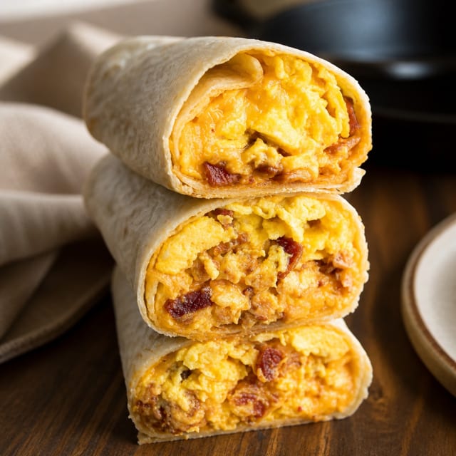 Breakfast Burritos.