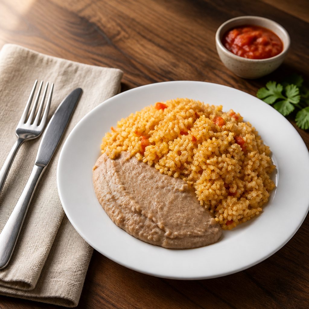 Rice & Beans.
