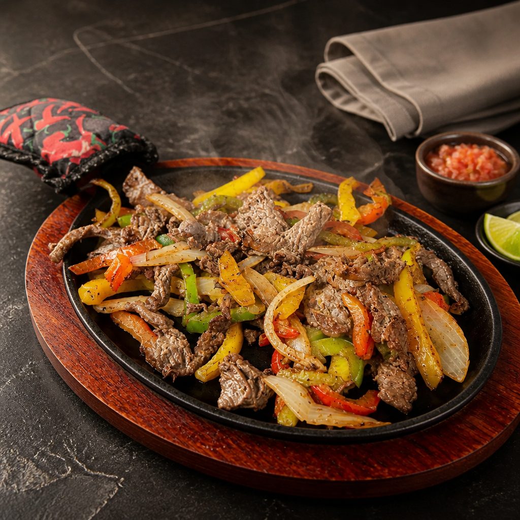 Steak Fajitas.