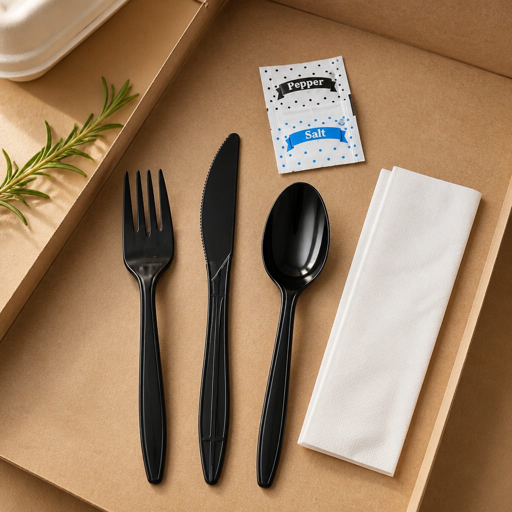 Needs Plasticware.
