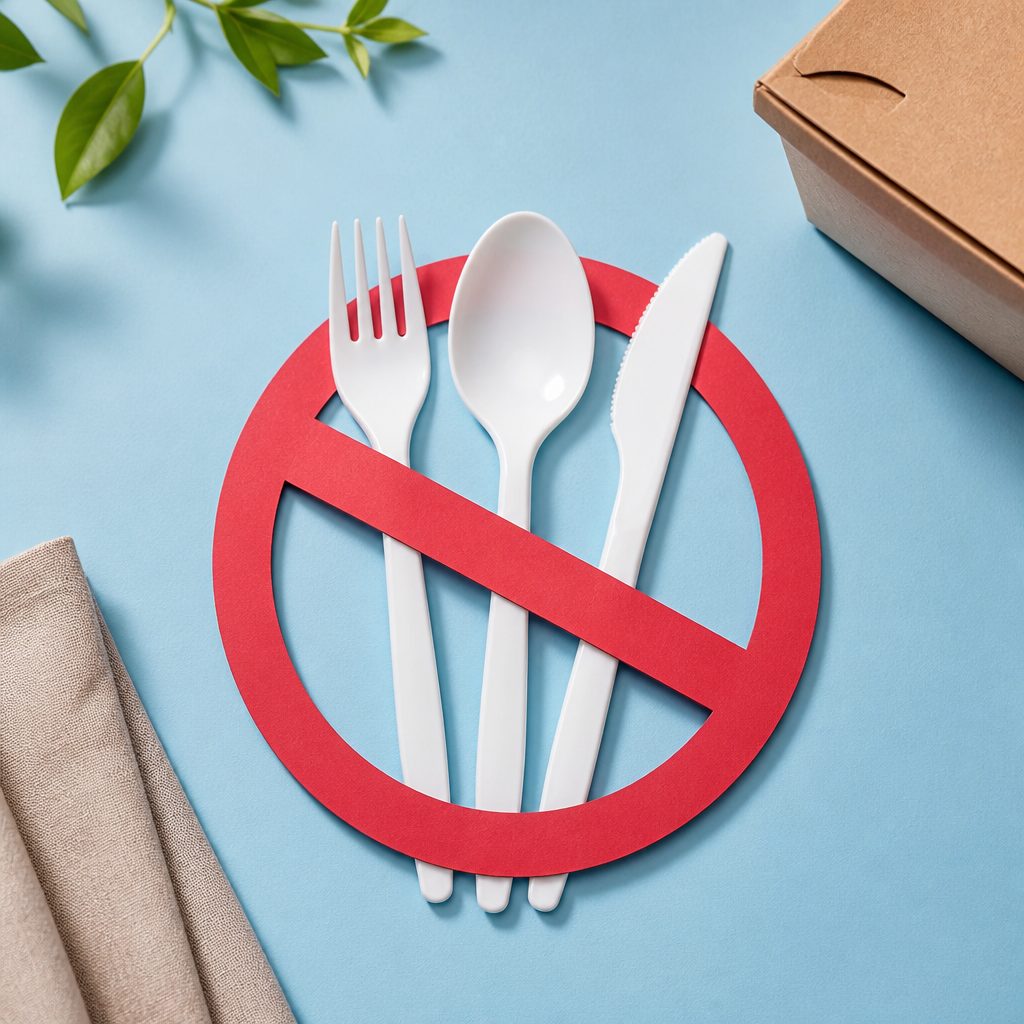 No Plasticware.