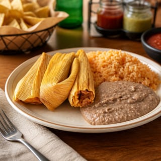 Dinner Pork Tamales