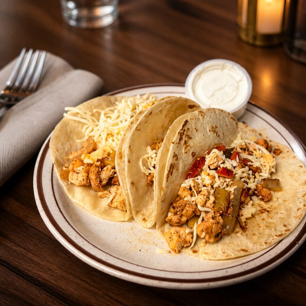 Lunch Fiesta Taco Supreme.
