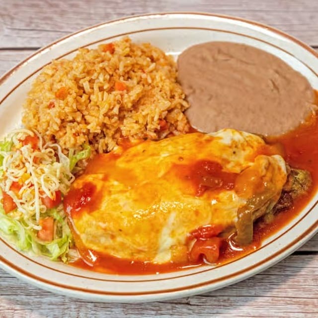 Lunch Chile Relleno.