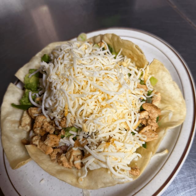Grilled Chicken Taco Salad.