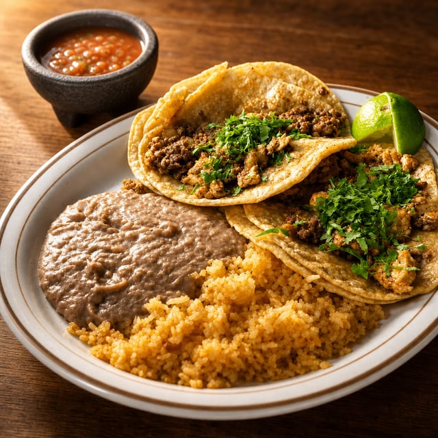 Lunch Street Tacos.
