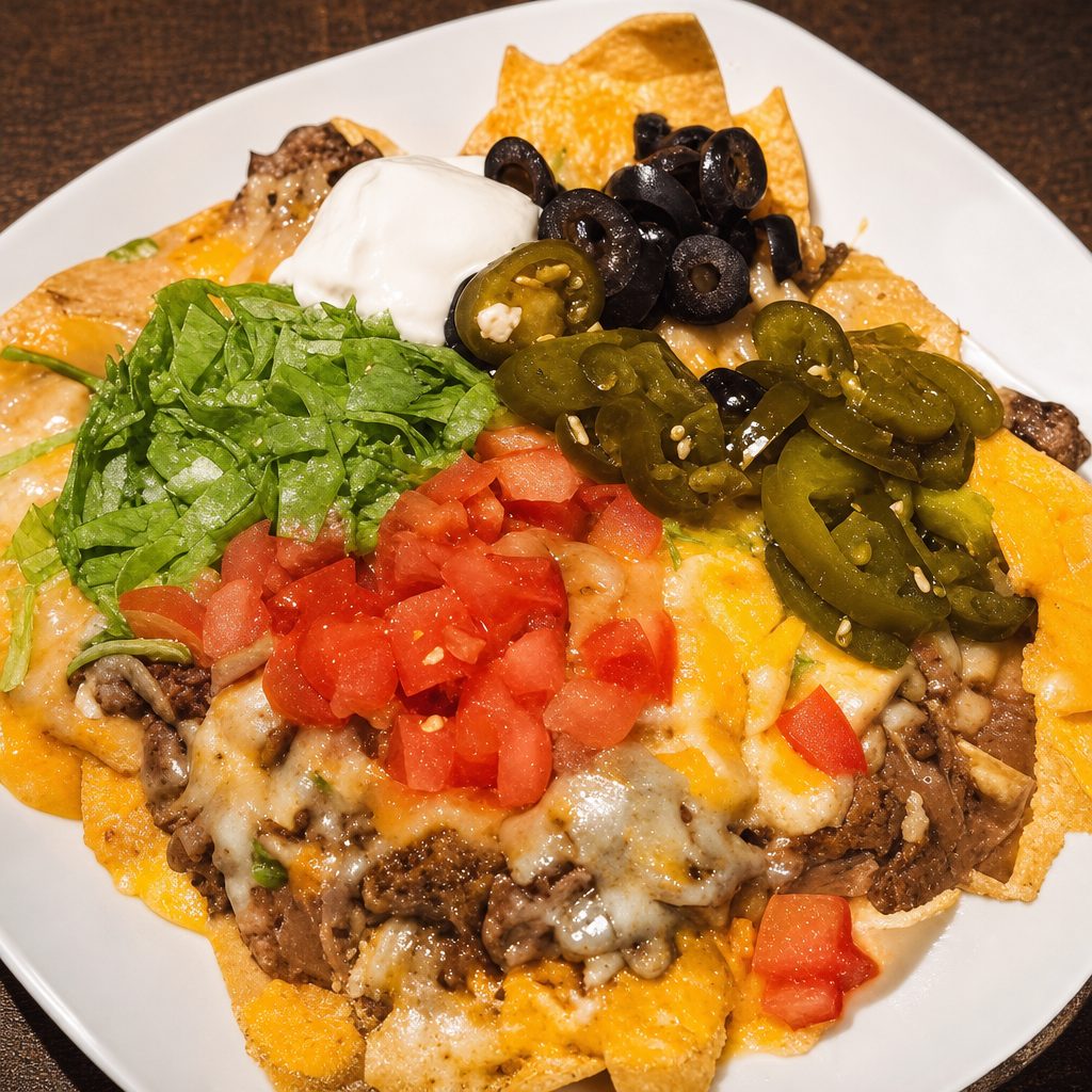 Burger Nacho.