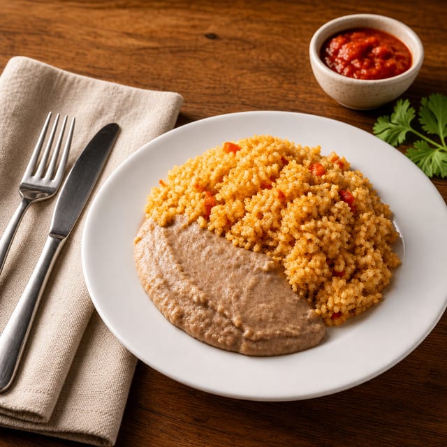 Rice & Beans.
