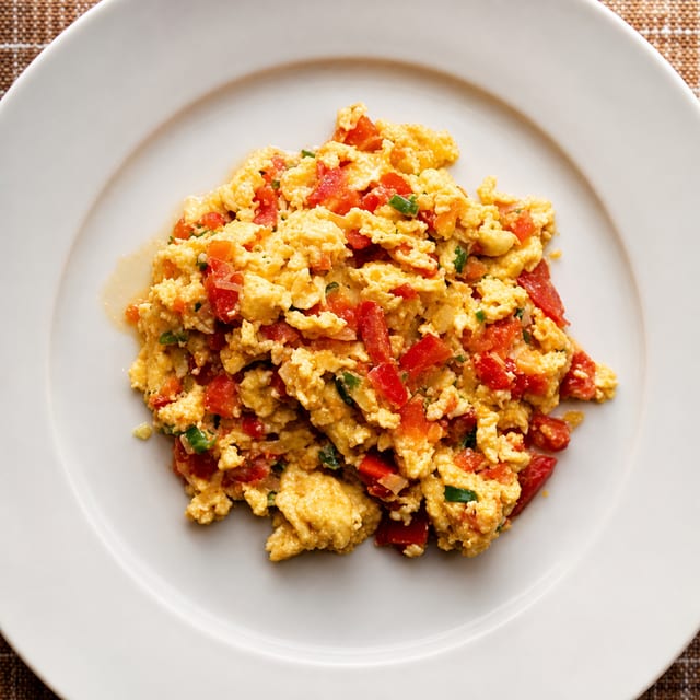 Huevos Mexicana.