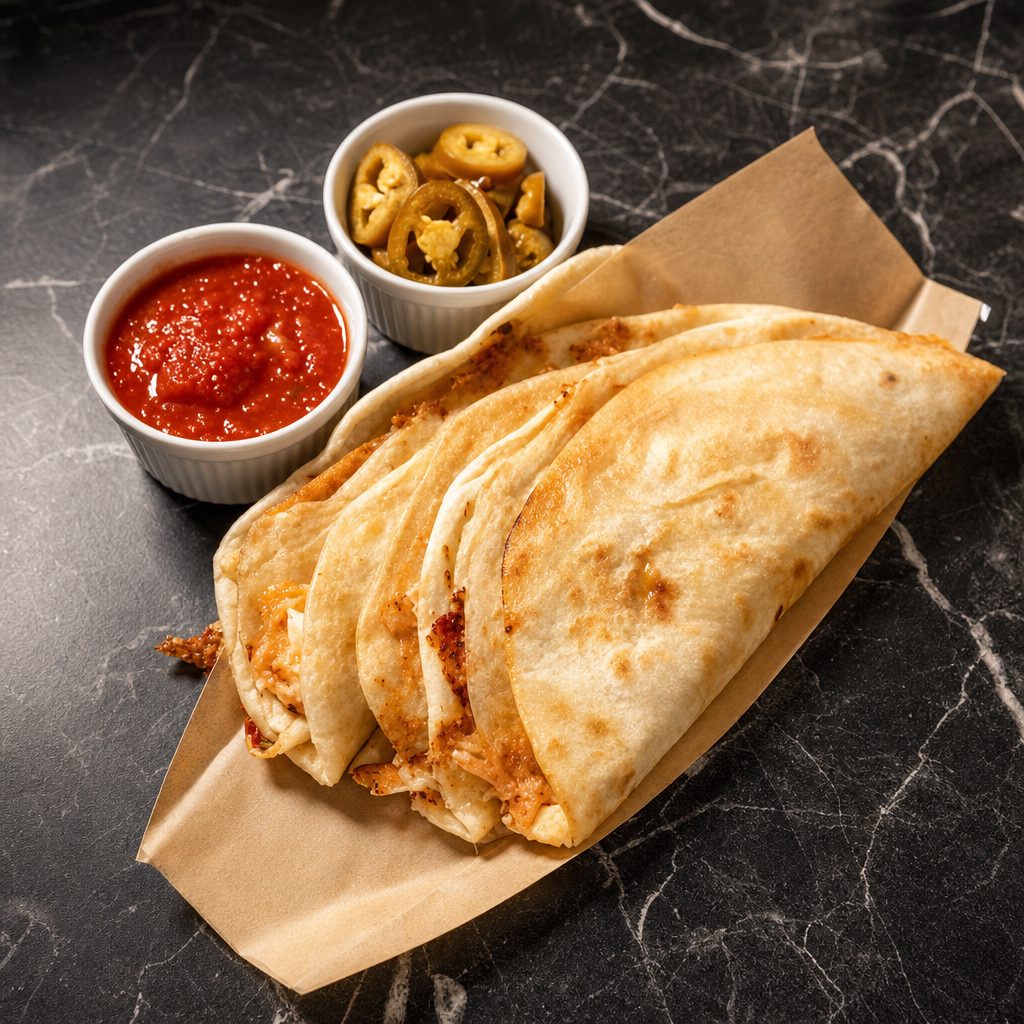 Lunch Quesadillas.