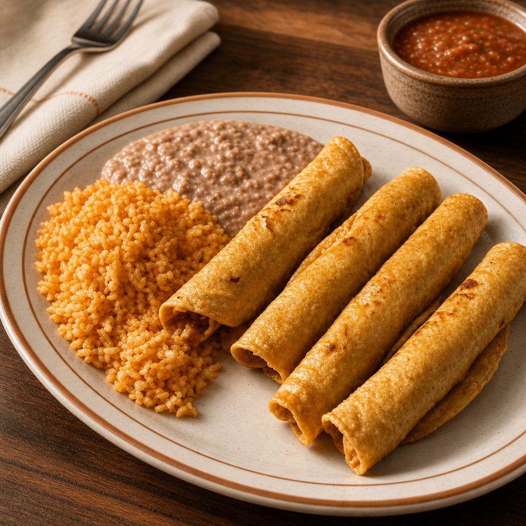 Lunch Taquitos.