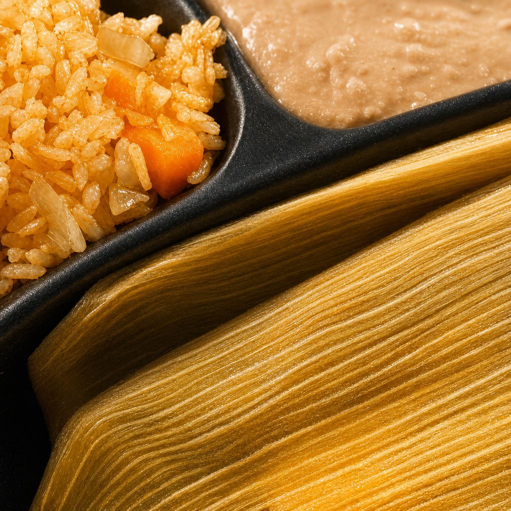 Dinner Pork Tamales.