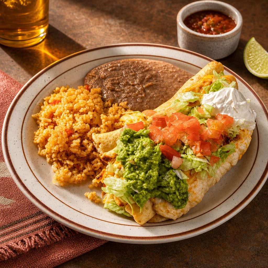 Single Chimichanga.