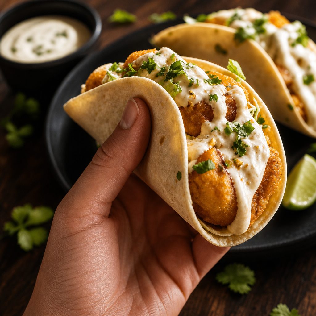 Single Baja Fish Taco.