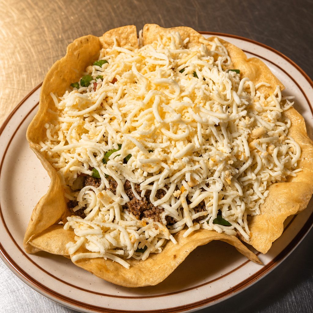 Ground Beef Taco Salad.