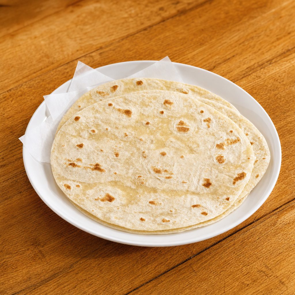 Single Flour Taco.