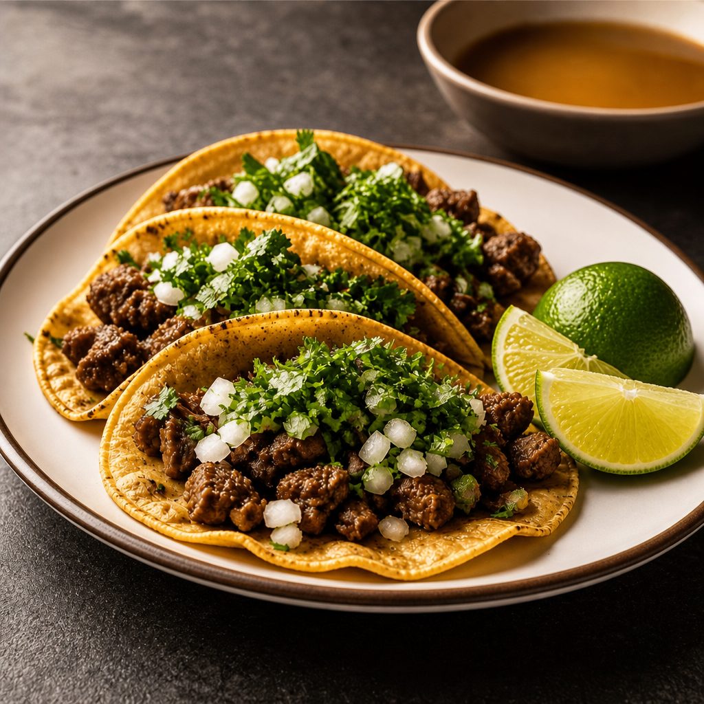 Lunch Tacos Al Carbon.