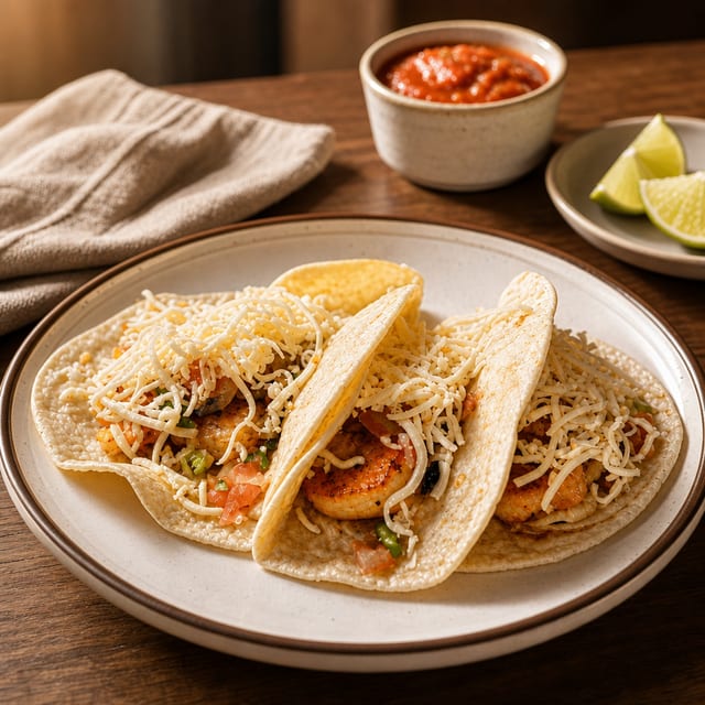 Single Shrimp Taco.