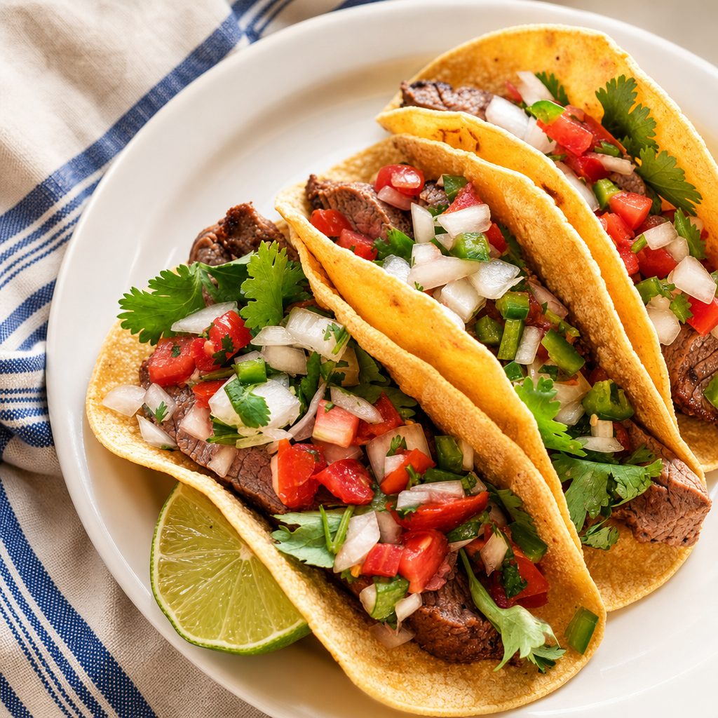 Dinner Carnitas Tacos.