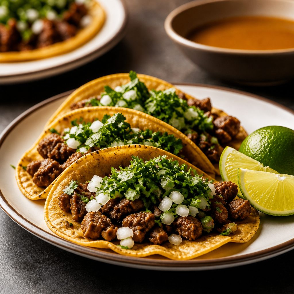 6 Tacos Al Carbon.