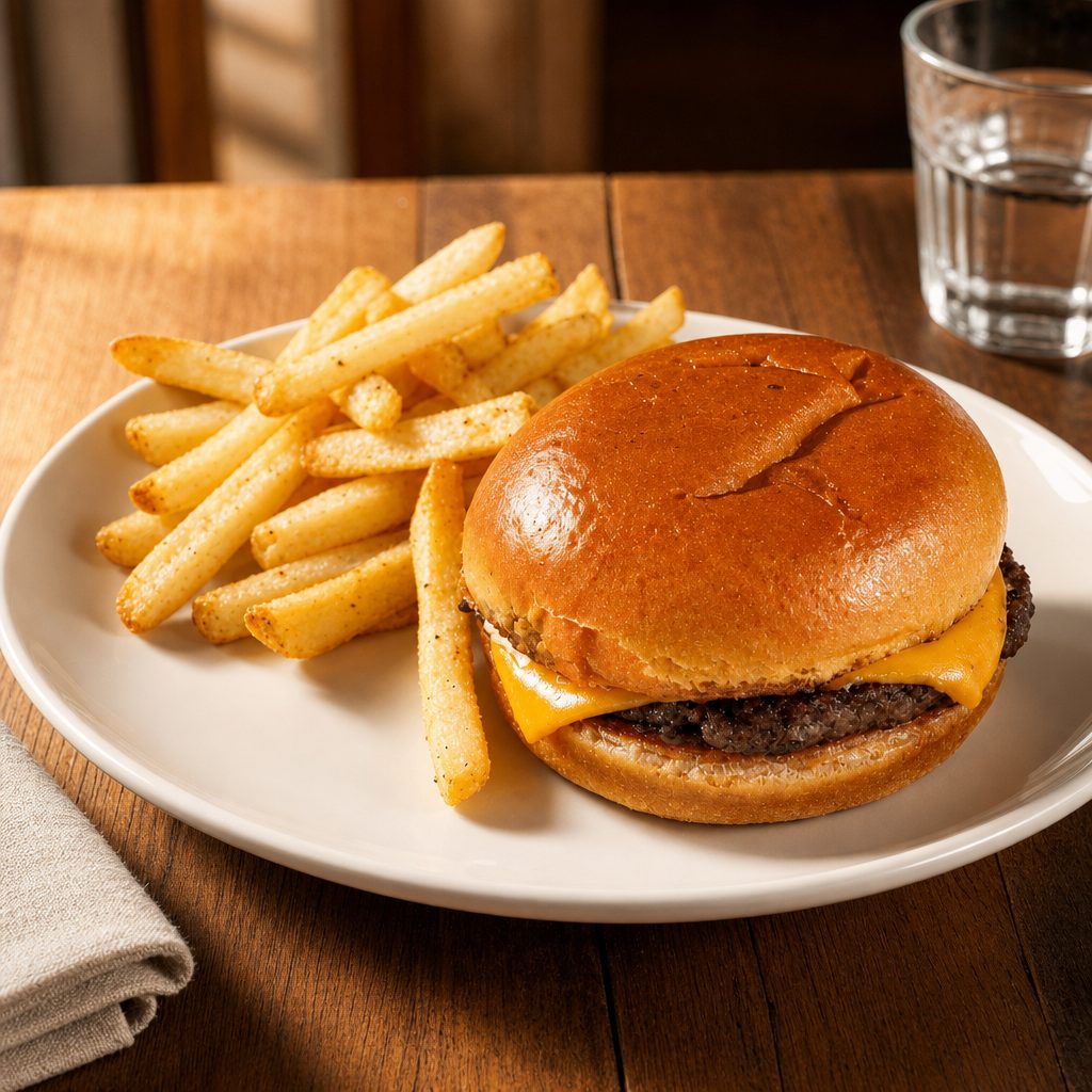 Little James Cheeseburger.