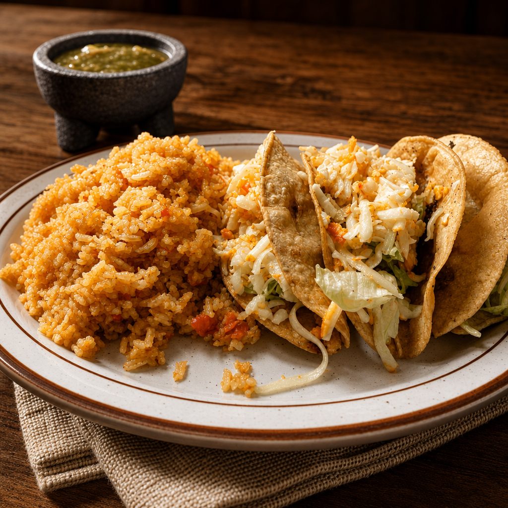 Lunch Corn Tacos.