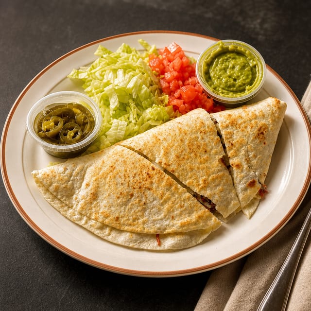 Cheese Quesadilla Appetizer.