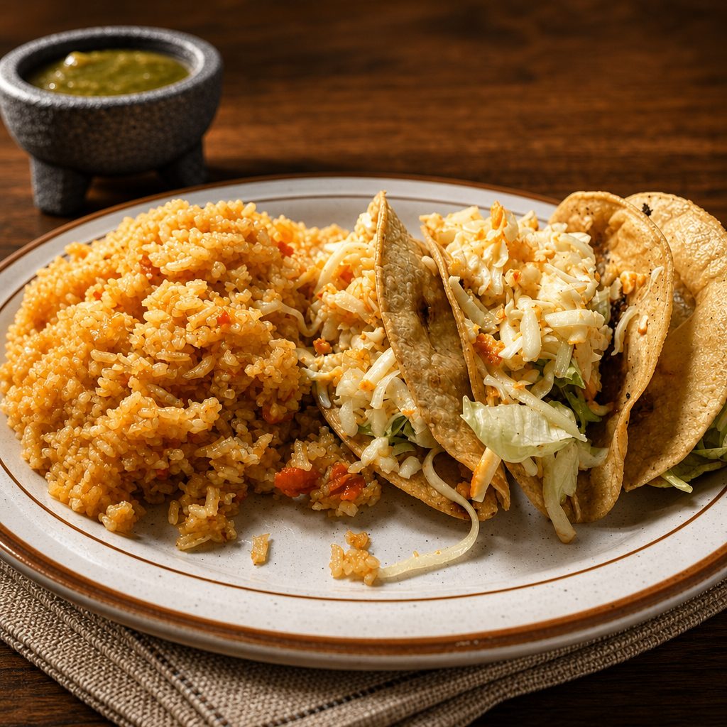 Lunch Corn Tacos.