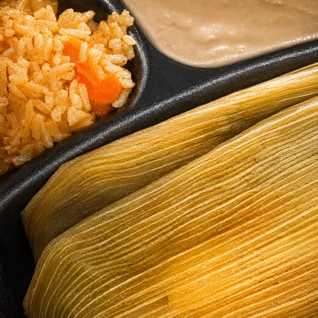 Lunch Pork Tamales.