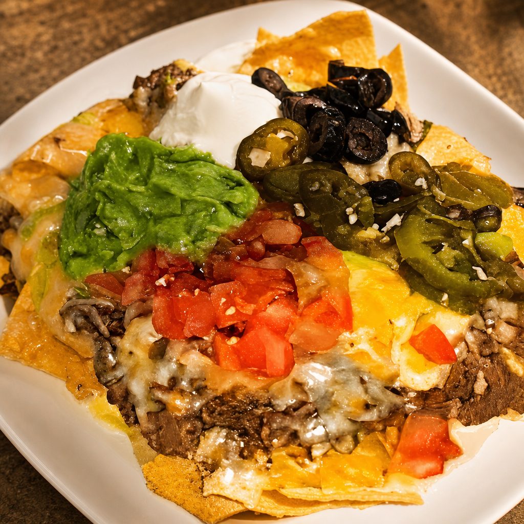 Burger Nacho.