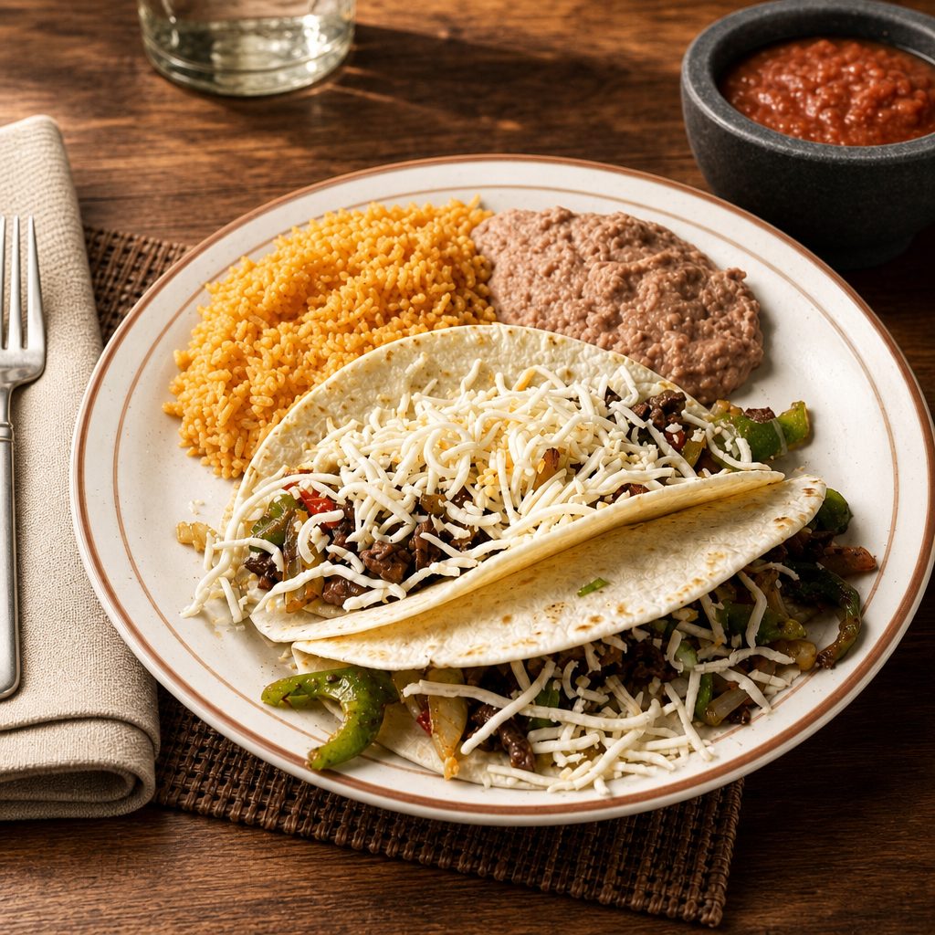 Single Fiesta Taco Supreme.
