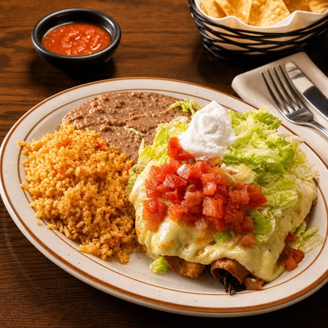 Lunch Flautas.