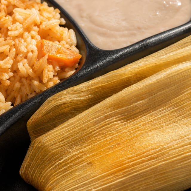 Dinner Pork Tamales.