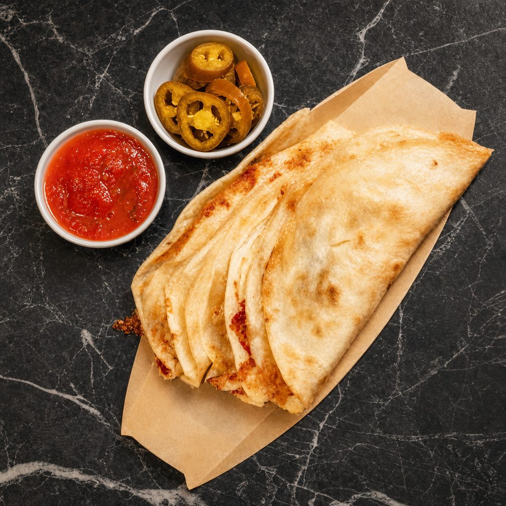 Lunch Quesadillas.