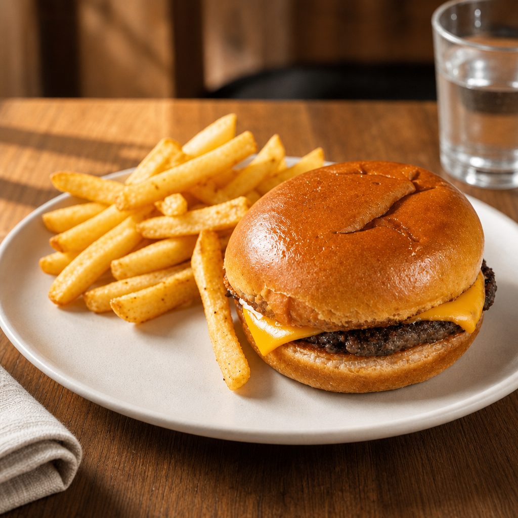 Little James Cheeseburger.